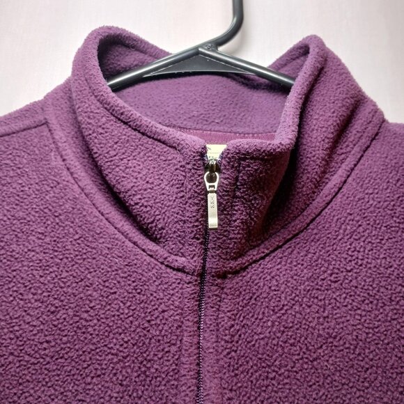 L.L. Bean Women's Full Zip Fleece Vest Size XL Warm Insulated Layer Sleeveless P - Picture 7 of 16